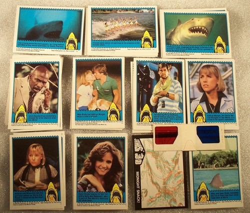 Jaws card set with original - jaws,